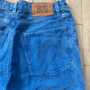 BDG Blue Corduroy Jeans